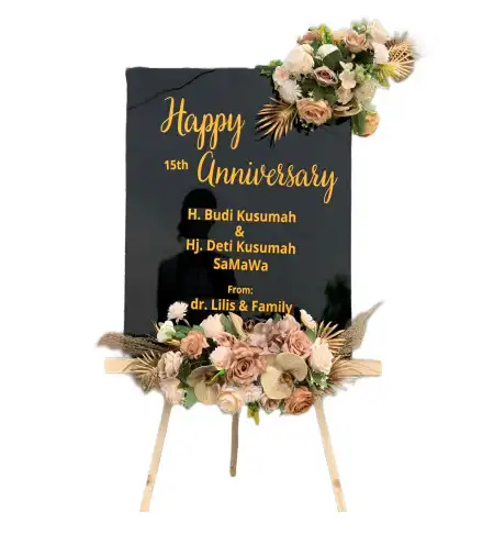 Papan Bunga Akrilik Sujung